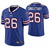 Nike Men & Women & Youth Buffalo Bills #26 Devin Singletary Blue Vapor Untouchable Limited Stitched NFL Jersey,baseball caps,new era cap wholesale,wholesale hats